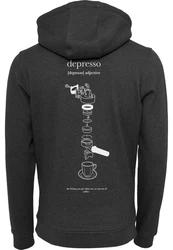 Mister Tee Kapuzenpullover Depresso Hoody Rot/Dunkelgrau/Grau/Dunkelgrün/Grün