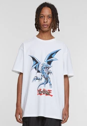 Upscale T-Shirt Yu-Ghi-Oh Blue Eyes White Dragon Weiß