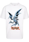 Upscale T-Shirt Yu-Ghi-Oh Blue Eyes White Dragon Weiß