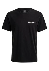 Brandit T-Shirt Security Schwarz/Grau