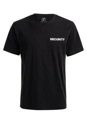 Brandit T-Shirt Security Schwarz/Grau