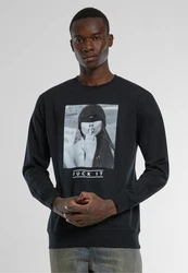 MisterTee Rundhalspullover Herren Fuck It 2.0 Crewneck Schwarz