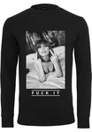 MisterTee Rundhalspullover Herren Fuck It 2.0 Crewneck Schwarz