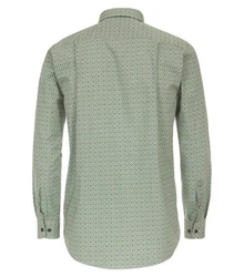 Redmond Langarmhemd Comfort Fit Grün/Dunkelgrün/Hellgrün
