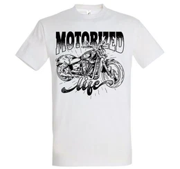 T-Shirt Motorized life Herren Shirt mit lustigem Spruch