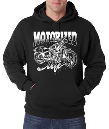 Kapuzenpullover Motorized life Herren Hoodie Pullover