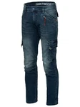 Timezone Cargohose BenTZ Hellblau/Dunkelblau/Blau/Grün