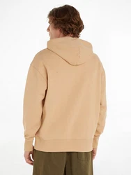 Tommy Jeans Kapuzensweatshirt TJM RLX BADGE HOODIE Khaki/Braun/Beige