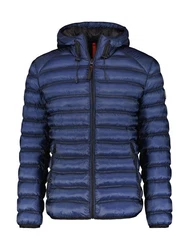 LERROS Steppjacke Steppblouson mit Kapuze Dunkelblau/Blau