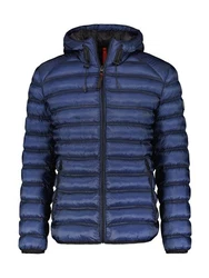 LERROS Steppjacke Steppblouson mit Kapuze Dunkelblau/Blau
