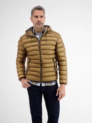 LERROS Steppjacke Steppblouson mit Kapuze Braun/Beige