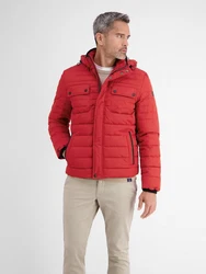 LERROS Steppjacke mit abnehmbarer Kapuze Rot/Dunkelrot