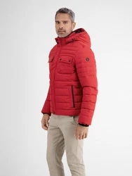 LERROS Steppjacke mit abnehmbarer Kapuze Rot/Dunkelrot