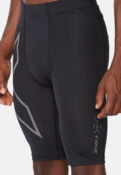 2xU Laufshorts Light Speed Compression Schwarz/Grün