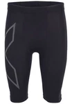 2xU Laufshorts Light Speed Compression Schwarz/Grün