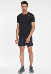 2xU Laufshorts Aero 5 Inch (1-tlg) Schwarz/Dunkelblau