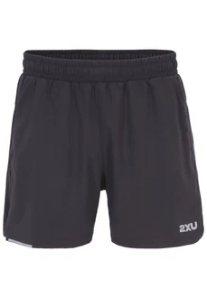 2xU Laufshorts Aero 5 Inch (1-tlg) Schwarz/Dunkelblau