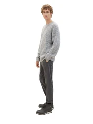 TOM TAILOR DENIM Hose Grau/Hellgrau/Dunkelgrau