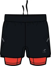 Laufshorts He.-Shorts Striko III M BLACK/RED