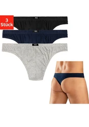 H.I.S String Packung aus weichem Baumwoll-Stretch 