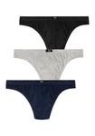 H.I.S String Packung aus weichem Baumwoll-Stretch 