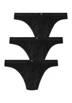 H.I.S String Packung aus weichem Baumwoll-Stretch 