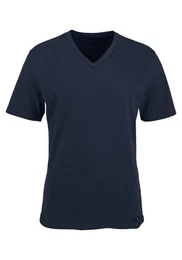 Unterziehshirt (2-St) mit V-Ausschnitt und kleinem Logo, Unterhemd, T-Shirt