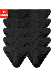 H.I.S Slip Männer Unterhose (Packung, 10-St) in Unifarben Unifarben