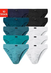 H.I.S Slip Männer Unterhose (Packung, 10-St) in Unifarben 