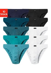 H.I.S Herren Minislip (10-St) Blau/Türkis