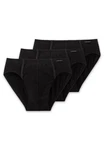 Schiesser Minislip Essentials Schwarz/Dunkelgrau/Khaki