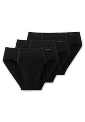Schiesser Minislip Essentials Schwarz/Dunkelgrau/Khaki