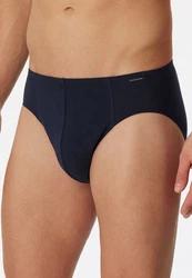 Schiesser Minislip Essentials Dunkelblau/Blau