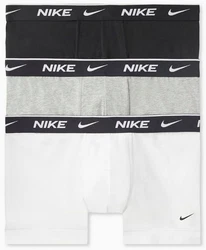 NIKE Trunks Grau/Dunkelgrau/Weiß
