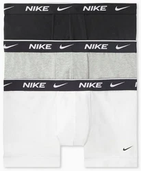 NIKE Trunks Grau/Dunkelgrau/Weiß