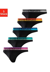 Bruno Banani String mit Streifen Logo Webbund (5-Stück) 