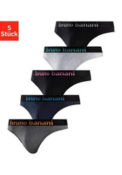 Bruno Banani String mit Streifen Logo Webbund (5-Stück) 
