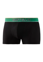 Buffalo Boxer Boxershorts für Herren bunt (schwarz, navy, schwarz, schwarz, grn)