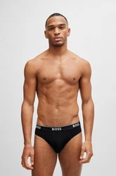 BOSS Slip Cotton Stretch (3-St) Rosa/Schwarz/Mischfarben/Creme/Grau/Gelb