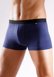 Buffalo Boxer Herren mit schwarzem Webbund olivgrn/blau/bordeaux/grau