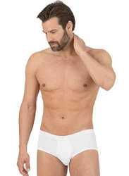 Trigema Schlüpfer Kurz-Slip (2-St) wei