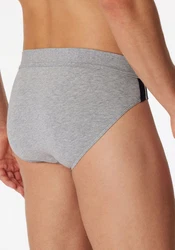 Schiesser Slip Rio (3er-Pack) Grau/Hellgrau