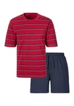 H.I.S Pyjama (2-tlg.) Rot/Dunkelrot/Lila