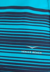 Venice Beach Boxer-Badehose Dunkelblau/Hellblau/Blau