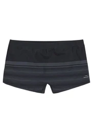 Boxer-Badehose im Streifendesign