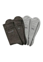 Bench Basicsocken Dunkelgrau/Grau/Khaki/Braun