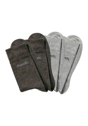 Bench Basicsocken Dunkelgrau/Grau/Khaki/Braun