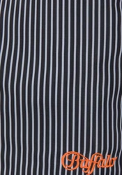 Buffalo Badeshorts in feinem Streifenlook schwarz/wei