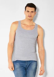 H.I.S Tanktop Basic (Packung, 2-tlg) Dunkelgrau/Grau/Hellgrau/Schwarz