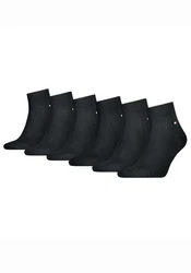 TOMMY HILFIGER Herren Socken 6er Pack Men's Quarter schwarz